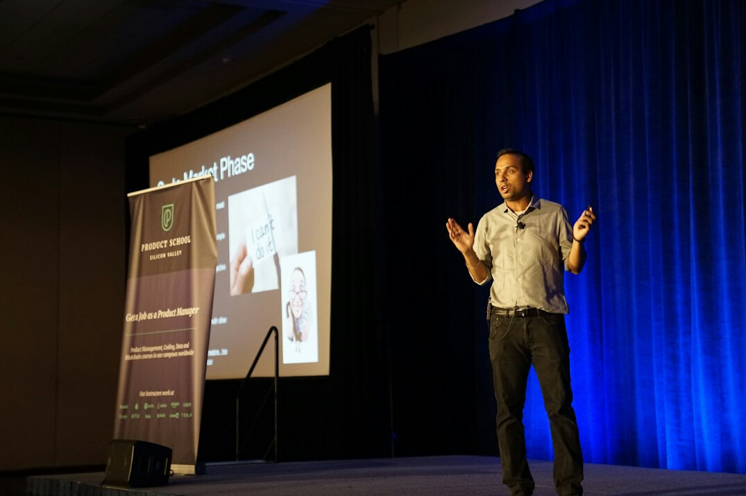 insurance leader presenting